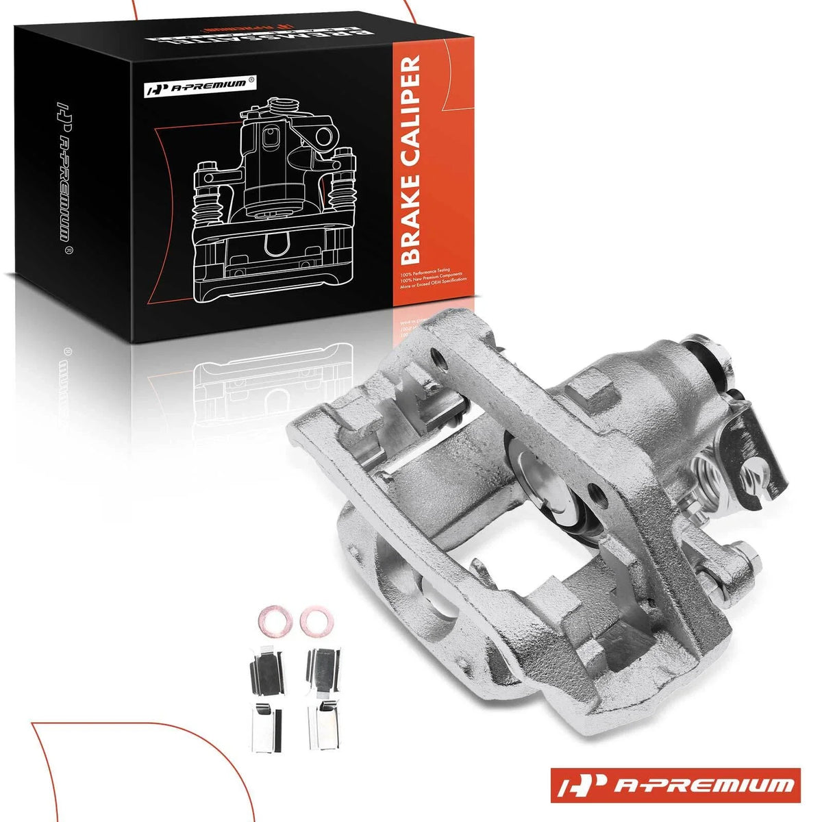 Rear Left Brake Caliper with Bracket for Ford Taurus (2010–2012)