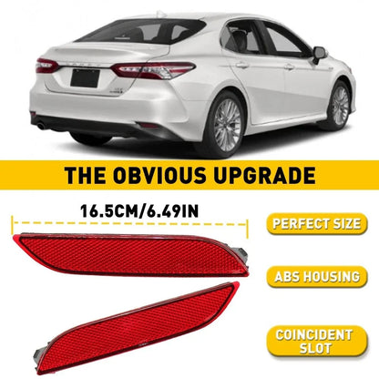 Rear Bumper Reflectors LED Set (2X) for Toyota Camry 2018-2021