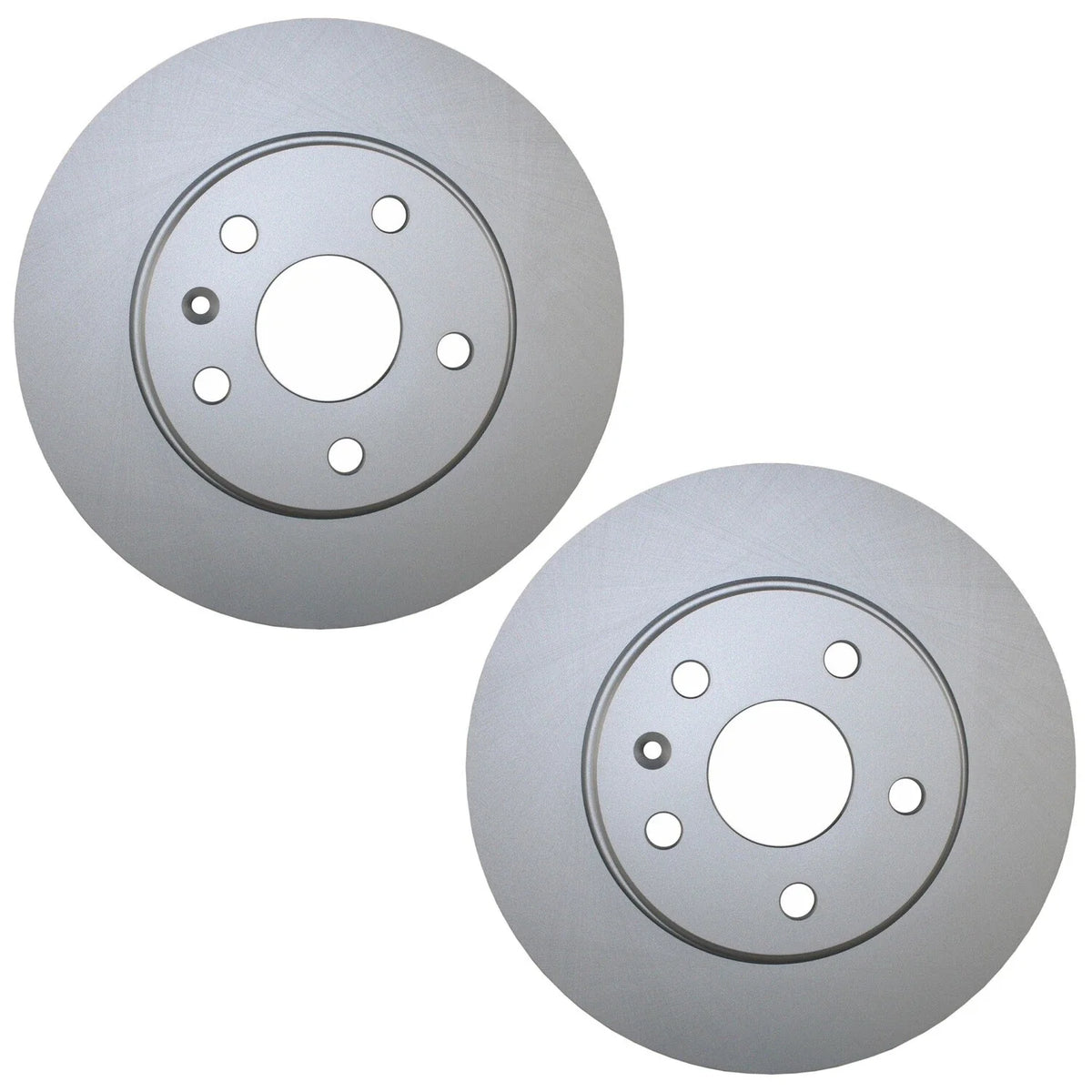 2X Coated Front Brake Rotors 296mm for Malibu LaCrosse 9-5 (2005-2016)