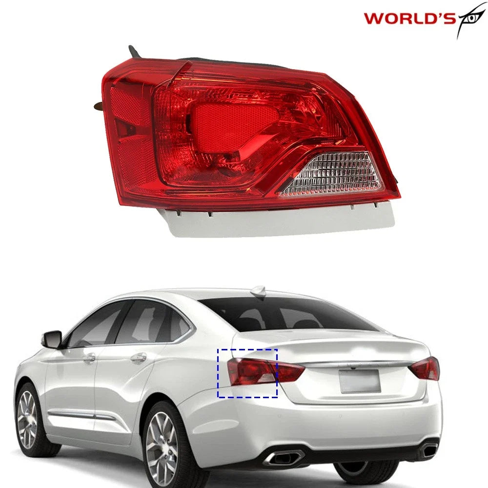 Outer Tail Light Lamp for Chevy Impala (2014–2020) Driver Side