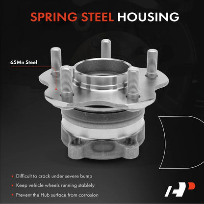 Rear Hub & Bearing Assembly - 2 Pack for Nissan Murano 2015-2023
