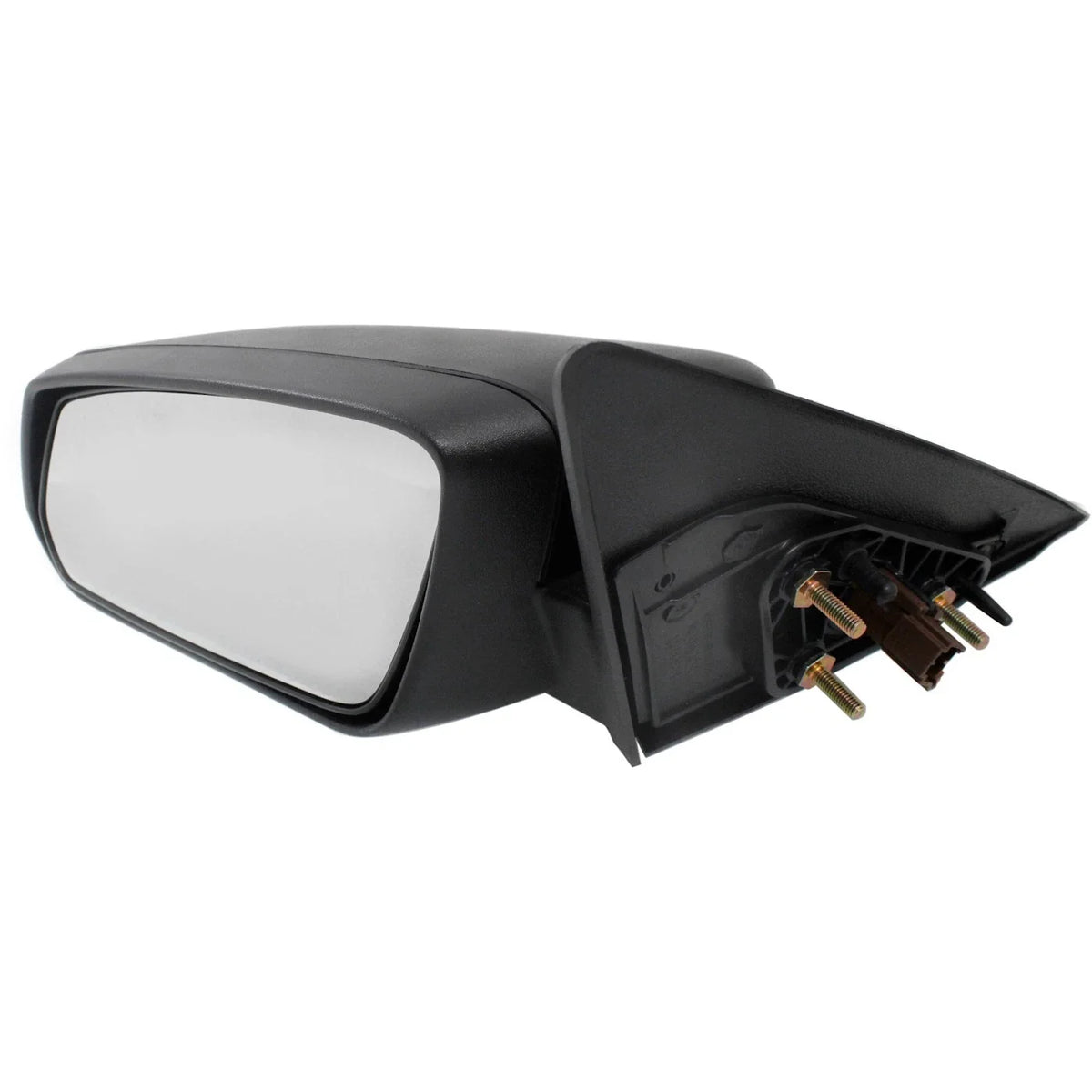 Power Mirror - Paintable Textured Black for 2010 Ford Mustang Left Side