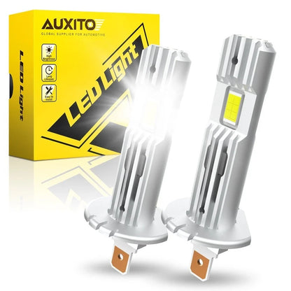 LED Headlight Bulbs H1 - Pair for Toyota Hilux N70 2005-2015