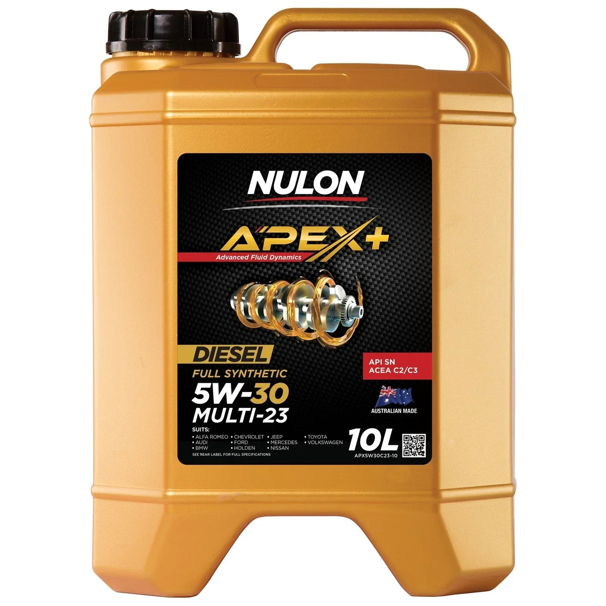 NULON APEX+ Engine Oil 5W-30 MULTI-23 10L