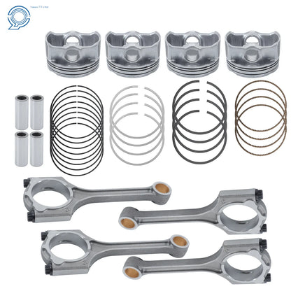 Connecting Rod, Piston & Ring Set for 1.8L Hyundai Elantra (2012-2016)