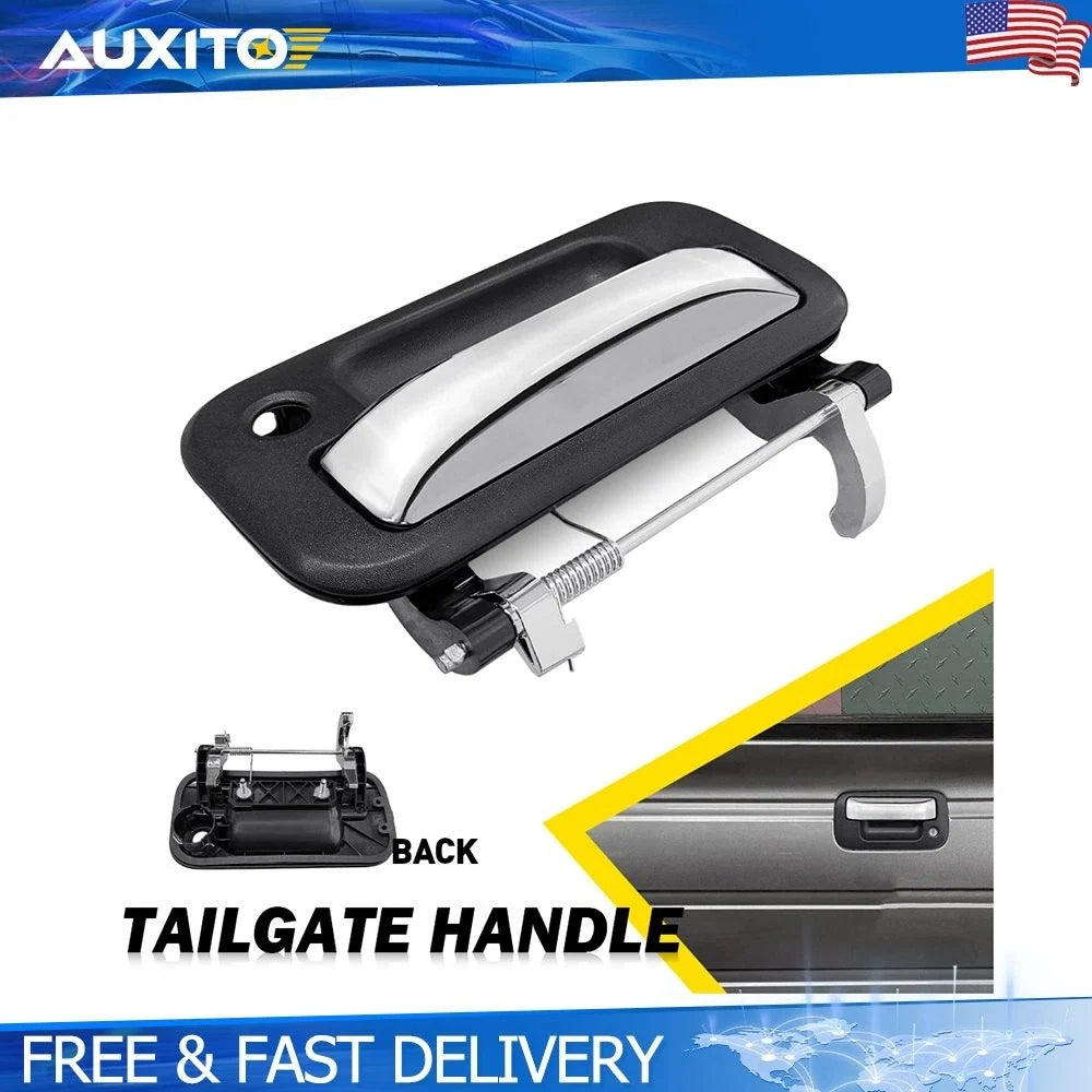 Tailgate Handle for Ford F-150 Lobo (2004–2015) Chrome No Keyhole