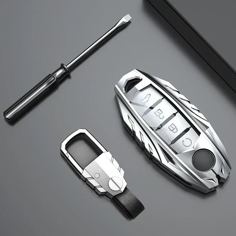Key Fob Case for Nissan Rogue, Sentra, X-Trail, 370Z, INFINITI Q30 2010-2023