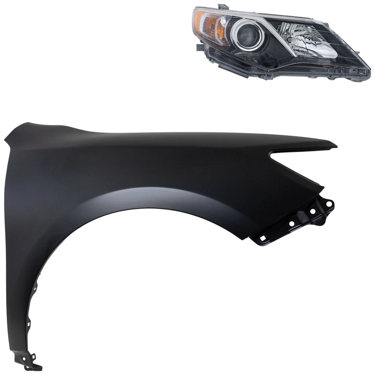 Headlight Kit for Toyota Camry (2012–2014) Passenger Side Assy CAPA SE