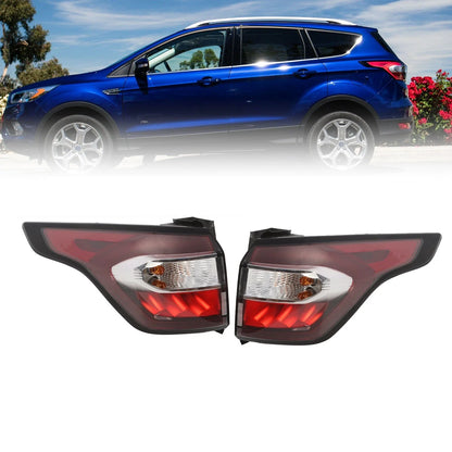 Tail Light Brake Lamps Set Left + Right for 2017-2019 Ford Escape Kuga