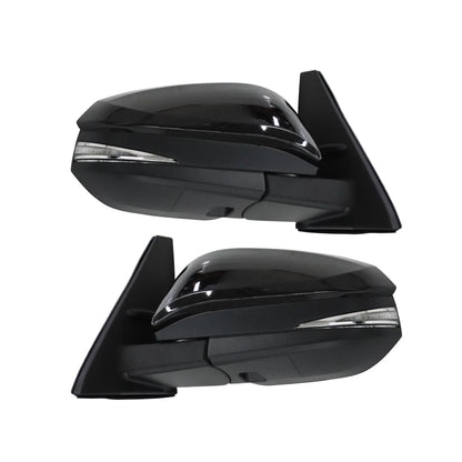 Black Side Mirror Set for 2014-2018 Toyota 4Runner