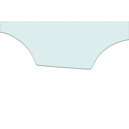 Rear Driver Left Door Glass for Chevy GMC Yukon XL Suburban (2015–2020)