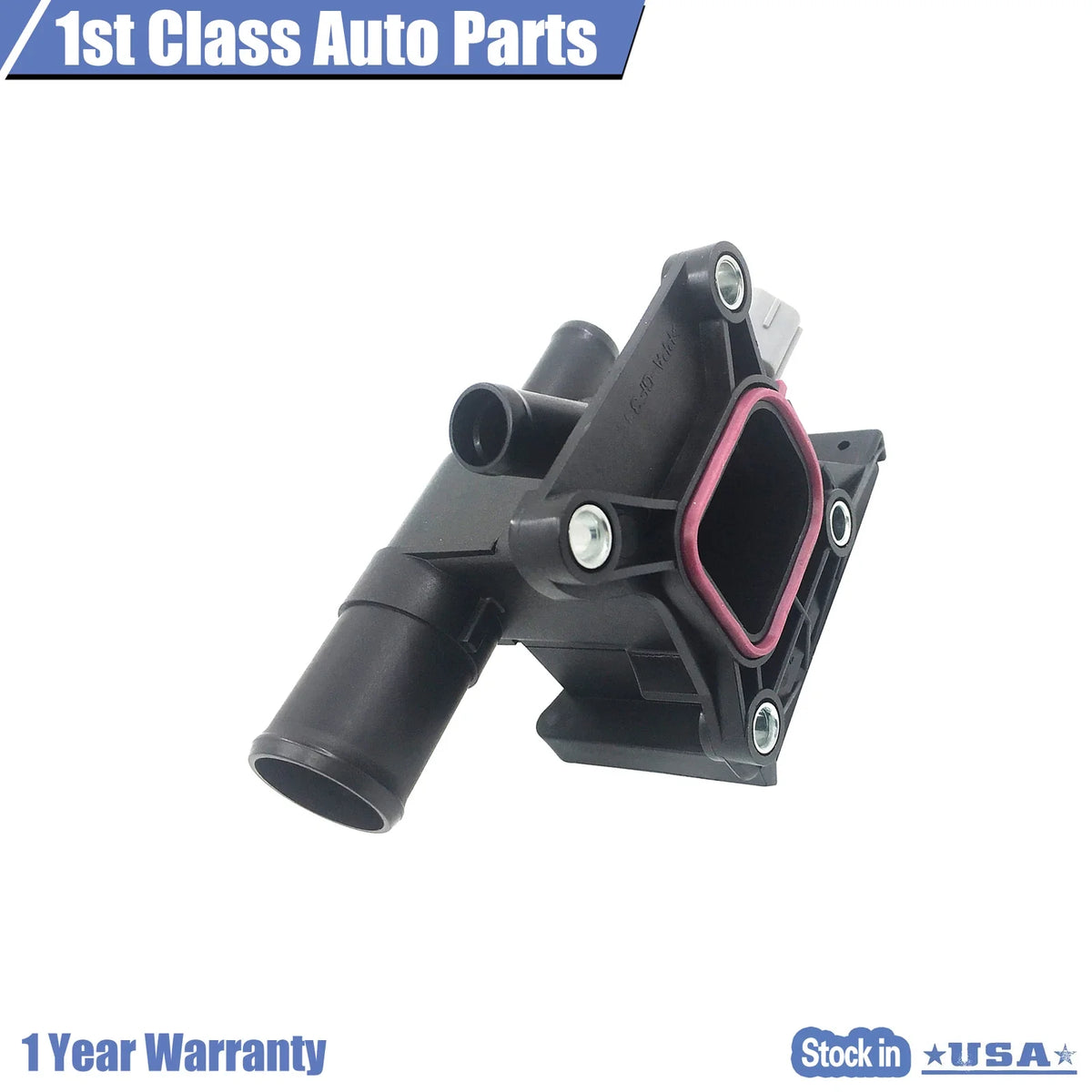 Engine Coolant Water Outlet with Sensor for Mazda 3 5 6 CX-7 (2006–2013)