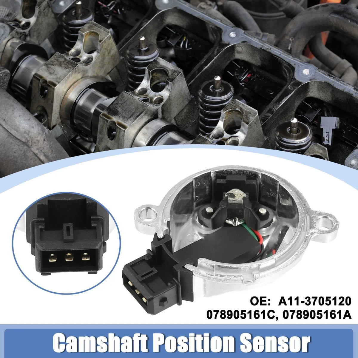 A11-3705120 Camshaft Crankshaft Position Sensor for Audi Volkswagen 