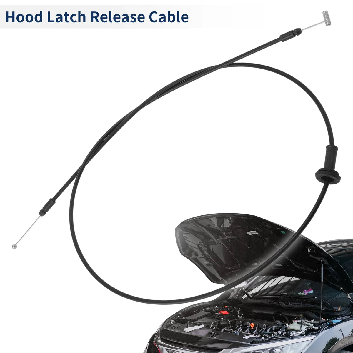 Hood Latch Release Cable for Kia Spectra/Spectra5 (2005–2009) No. 811902F000