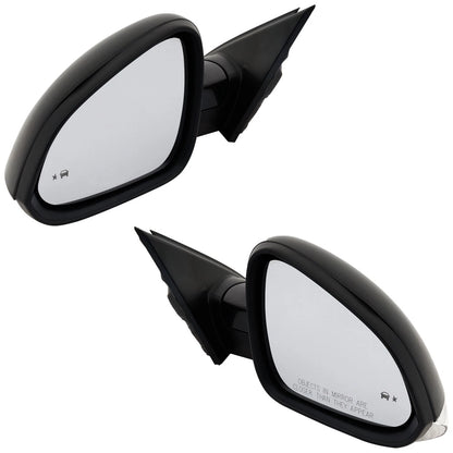 Set of 2 Heated Mirrors for Buick Regal
