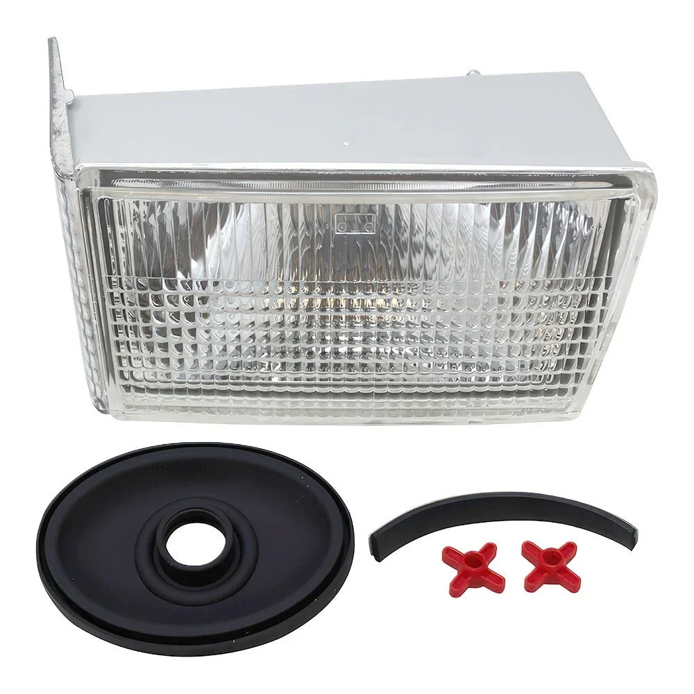Left Front Grille Light w Bulb & Hardware for Case IH 3220 3230 395 (1964882C2)