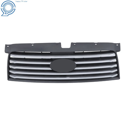Plastic Front Grille Assembly for Subaru Forester (2006–2008) - Silver Trim