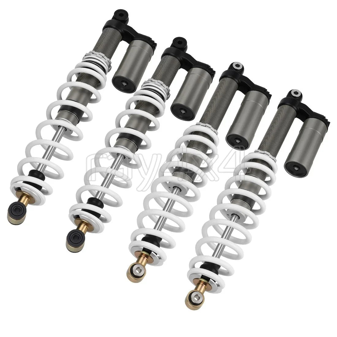 Set of 2 Heavy Duty Air Shock Absorbers for Polaris RZR S 800 EFI (2009–2012)