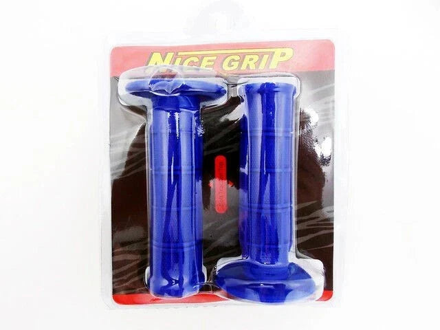 Hand Grip Set - Blue Left & Right Pair for Suzuki RM80