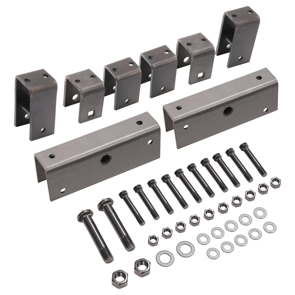 2" Slipper Spring Steel Hanger Kit for Tandem Axle Trailers