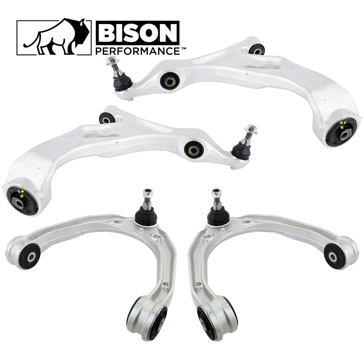 4pc Suspension Control Arm Set for Audi Q7 (2007–2015)