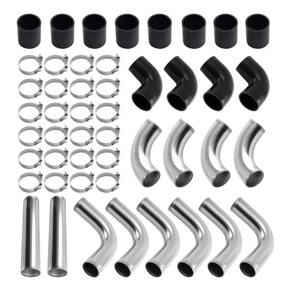 Intercooler Pipe Kit 12PCS for Universal 2.5" Fitment