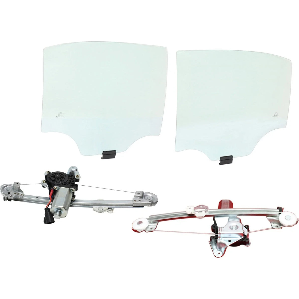 2-Piece Rear Door Glass Set for Classic Oldsmobile Chevy