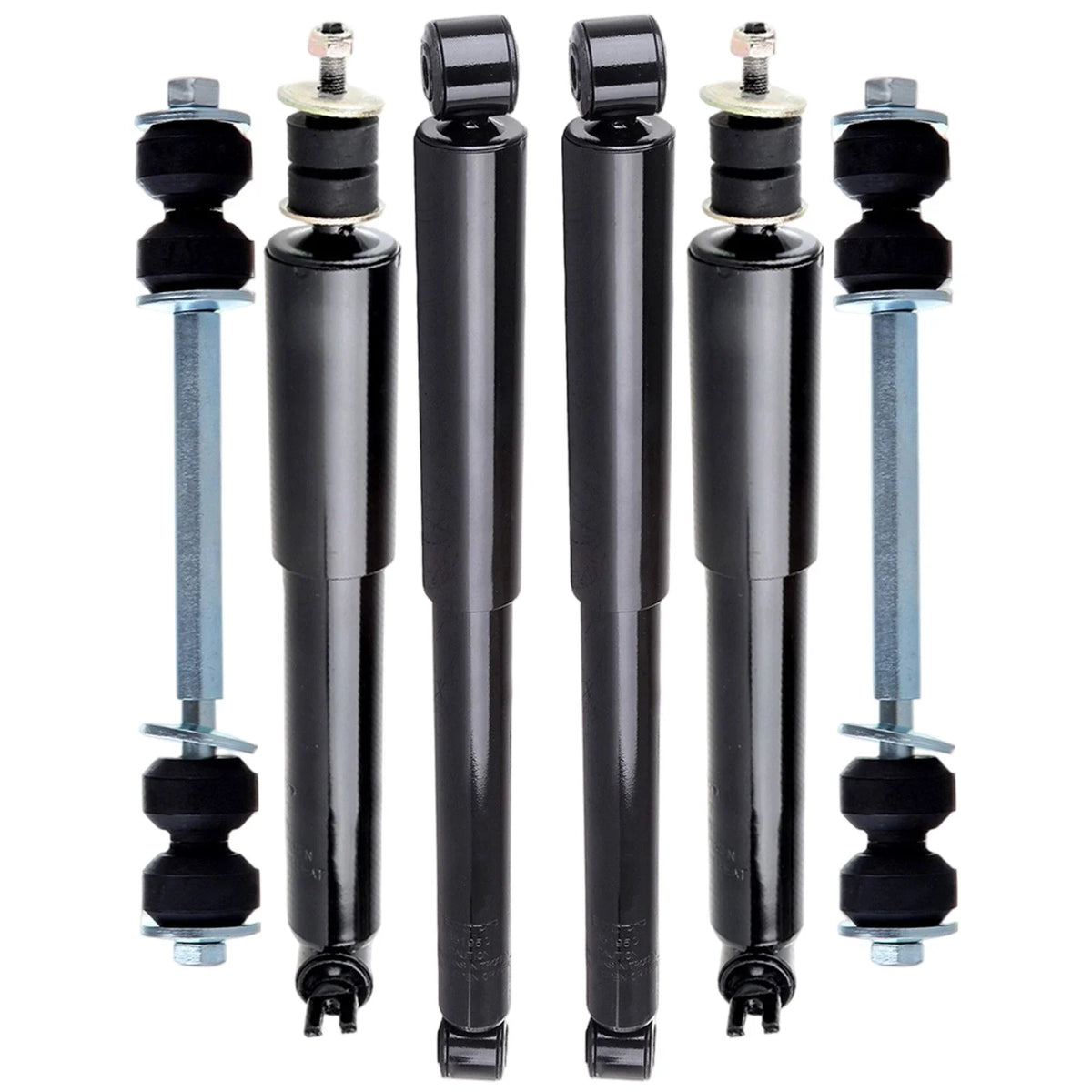 Front Rear Shock Suspension Assembly for Silverado GMC Sierra 1500 (2007–2018)