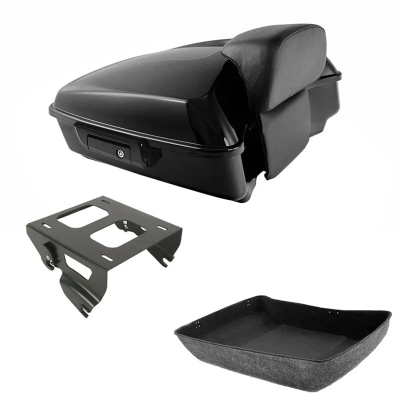 Trunk Backrest Solo Mount Chopped for Harley Street Glide Touring 2014-2023