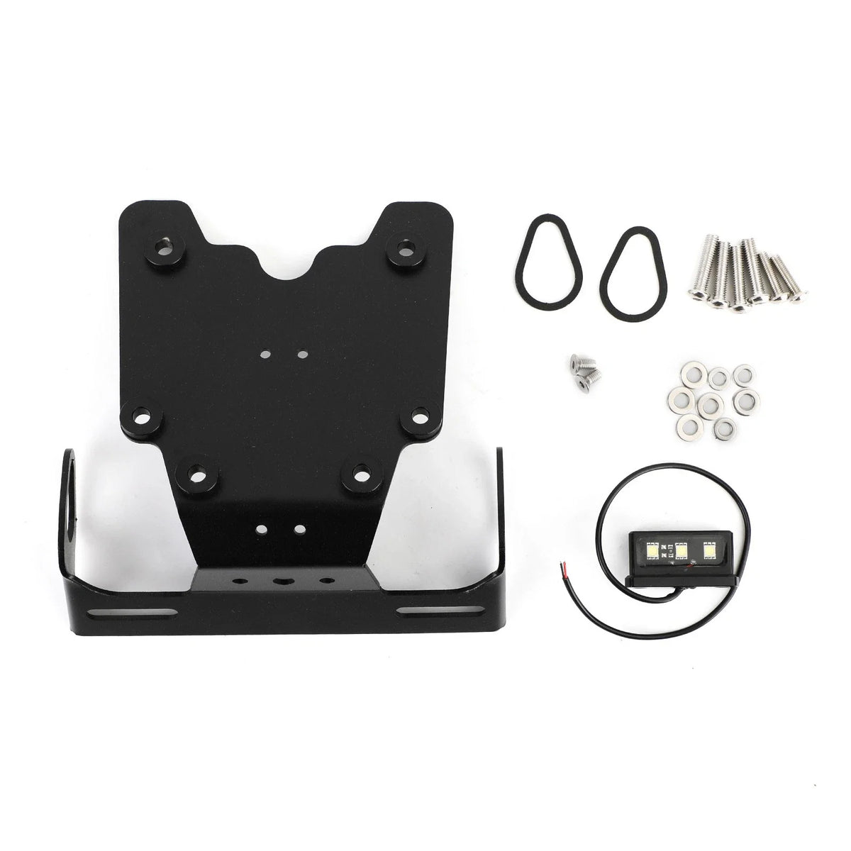 Aluminum License Plate Holder Frame for Tenere 700 (2019-2021) Yamaha