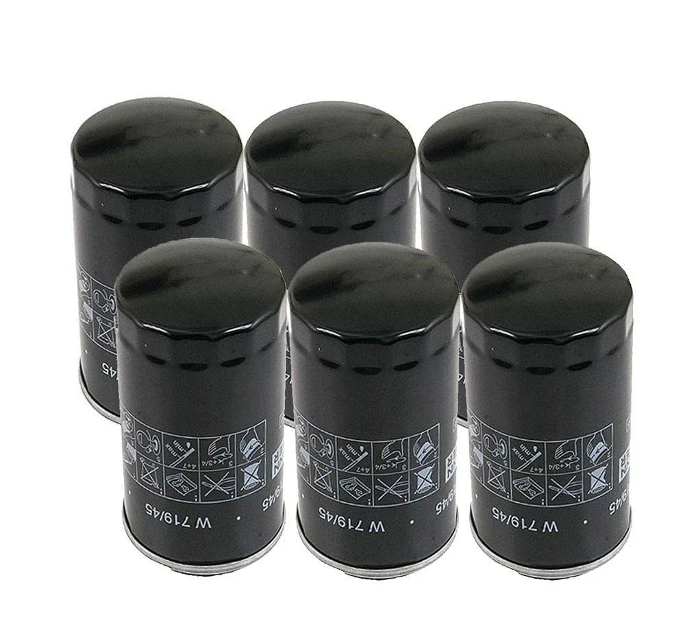 Set of 6 Engine Oil Filters for Mann W 719/45