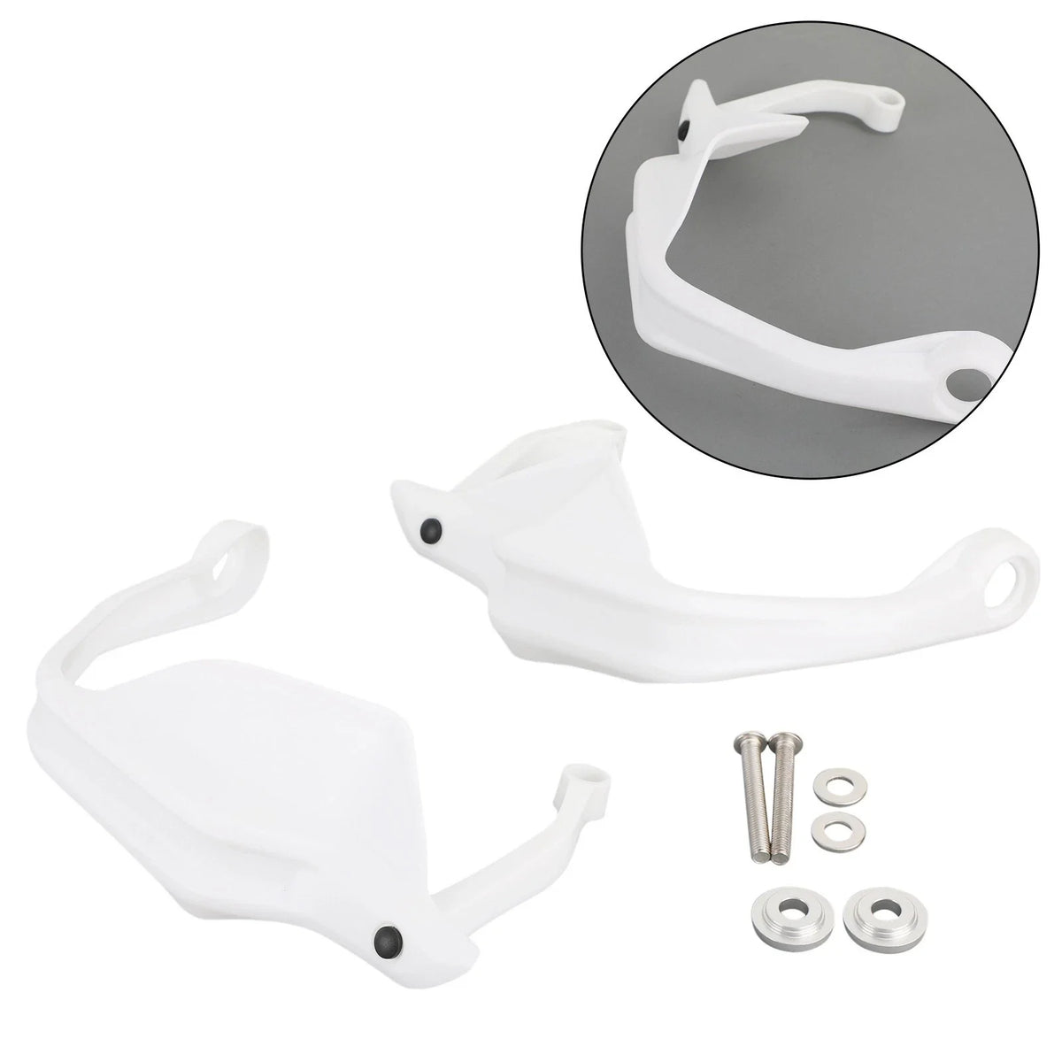 Handguard Protector for BMW G310GS/G310R (2017–2019) White