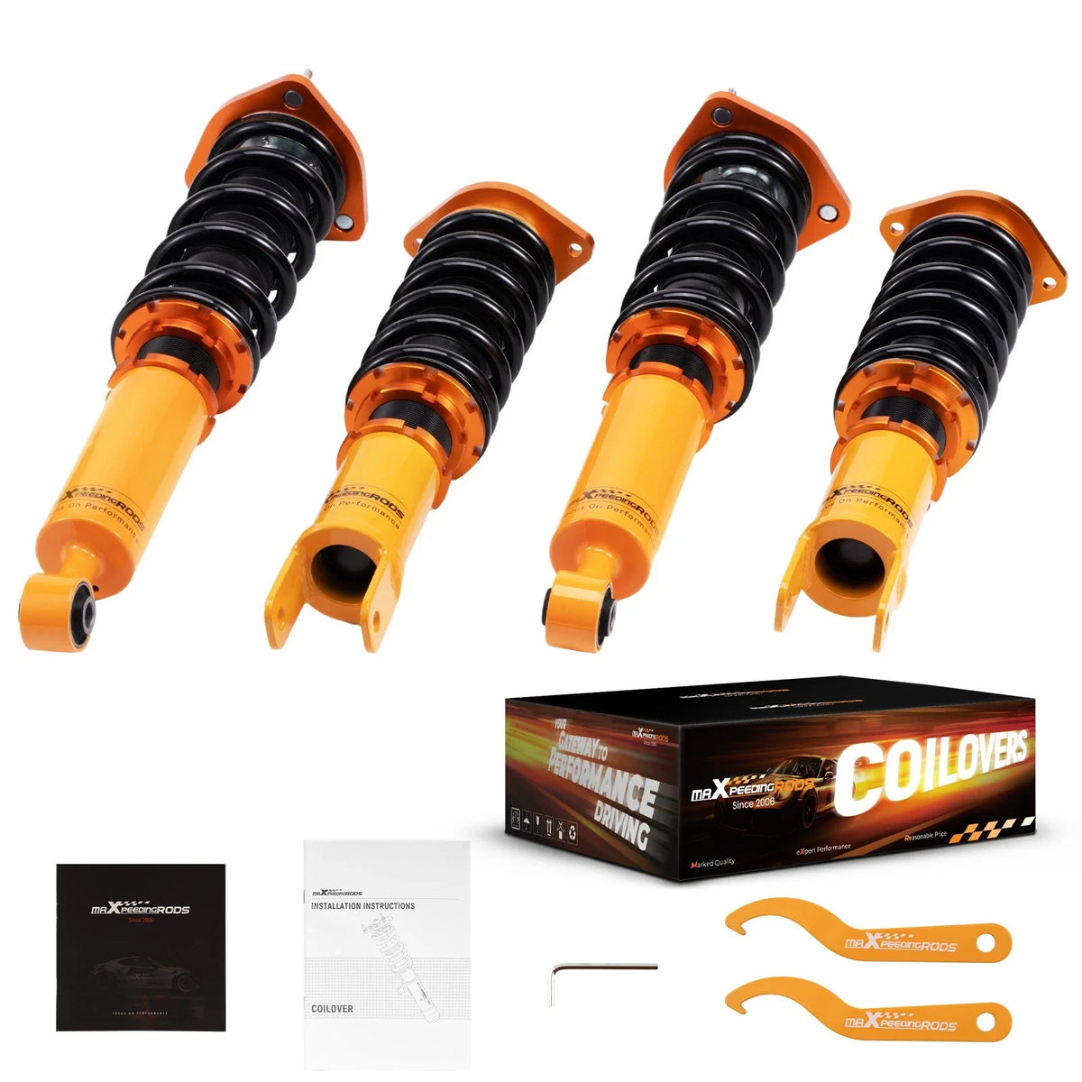 24 Level Damper Coilovers for Infiniti G37 (2008-2013) Lowering Kit