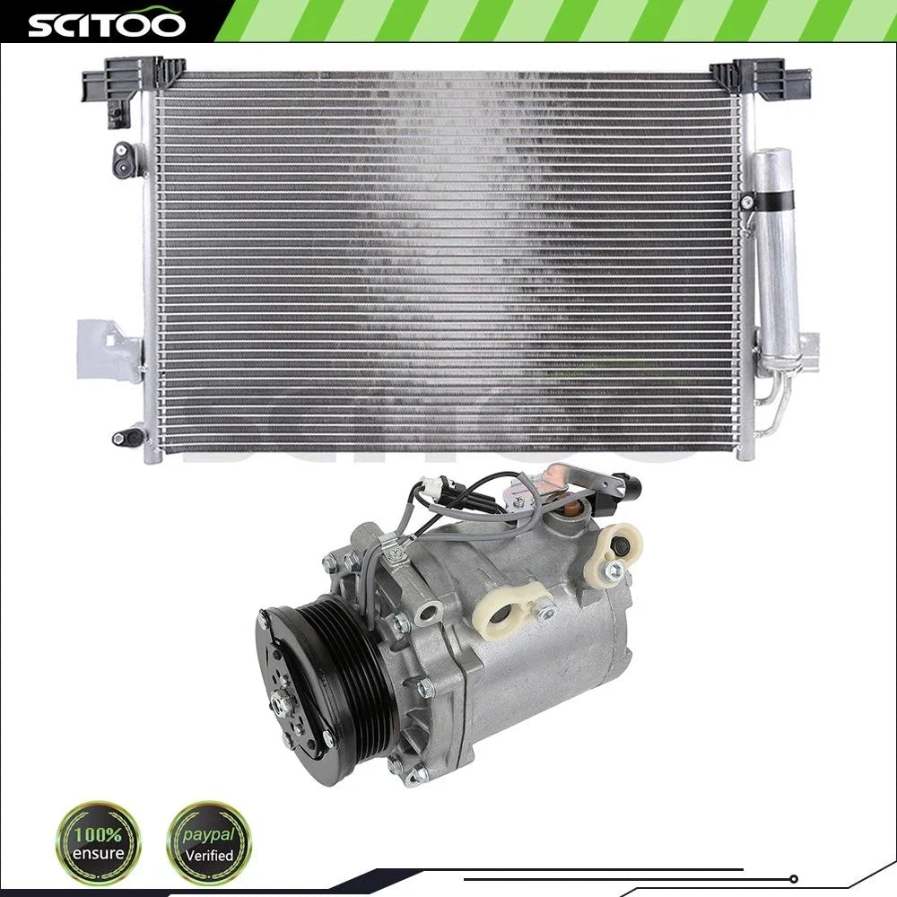 Condenser with Compressor Assembly for Lancer & Outlander