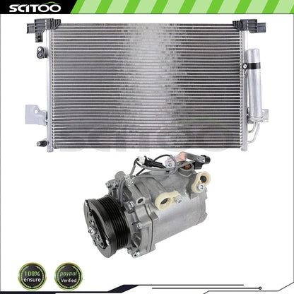 Condenser with Compressor Assembly for Lancer & Outlander