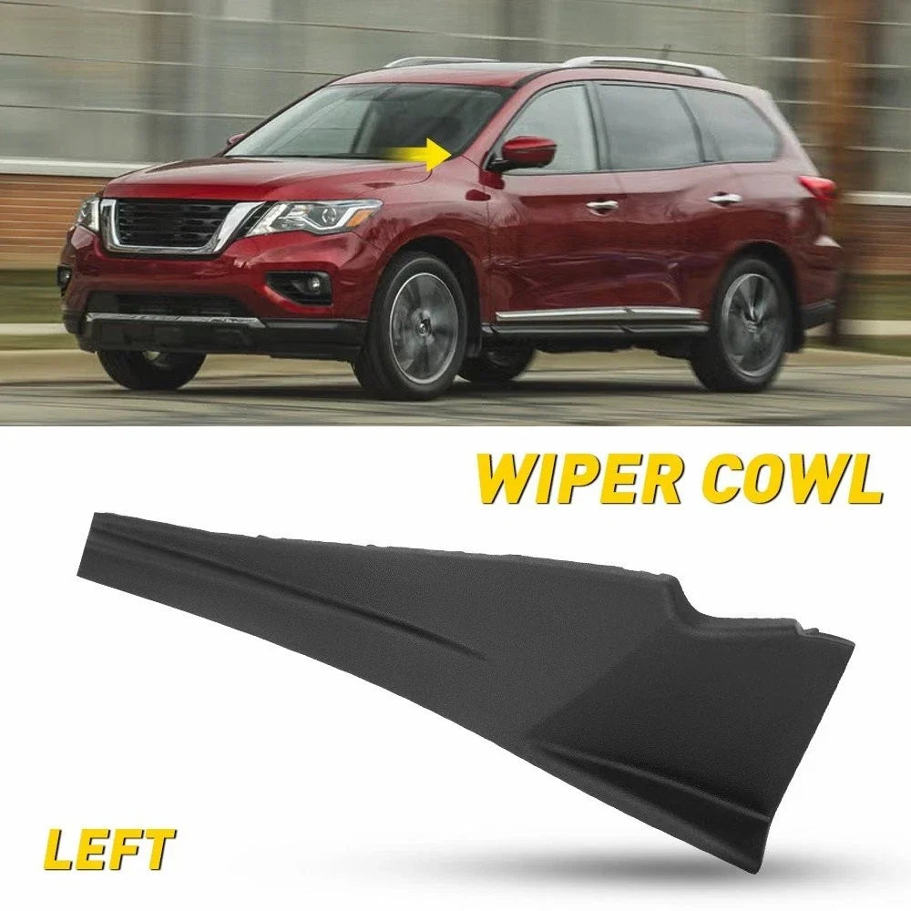Wiper Cowl Extension Trim LH for Nissan Pathfinder (2013–2020)