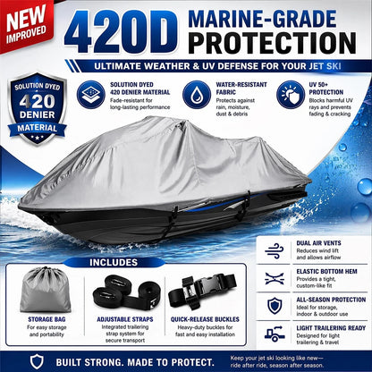 Jet Ski Cover for Sea Doo Bombardier GTX 4-TEC SC (2003–2005)