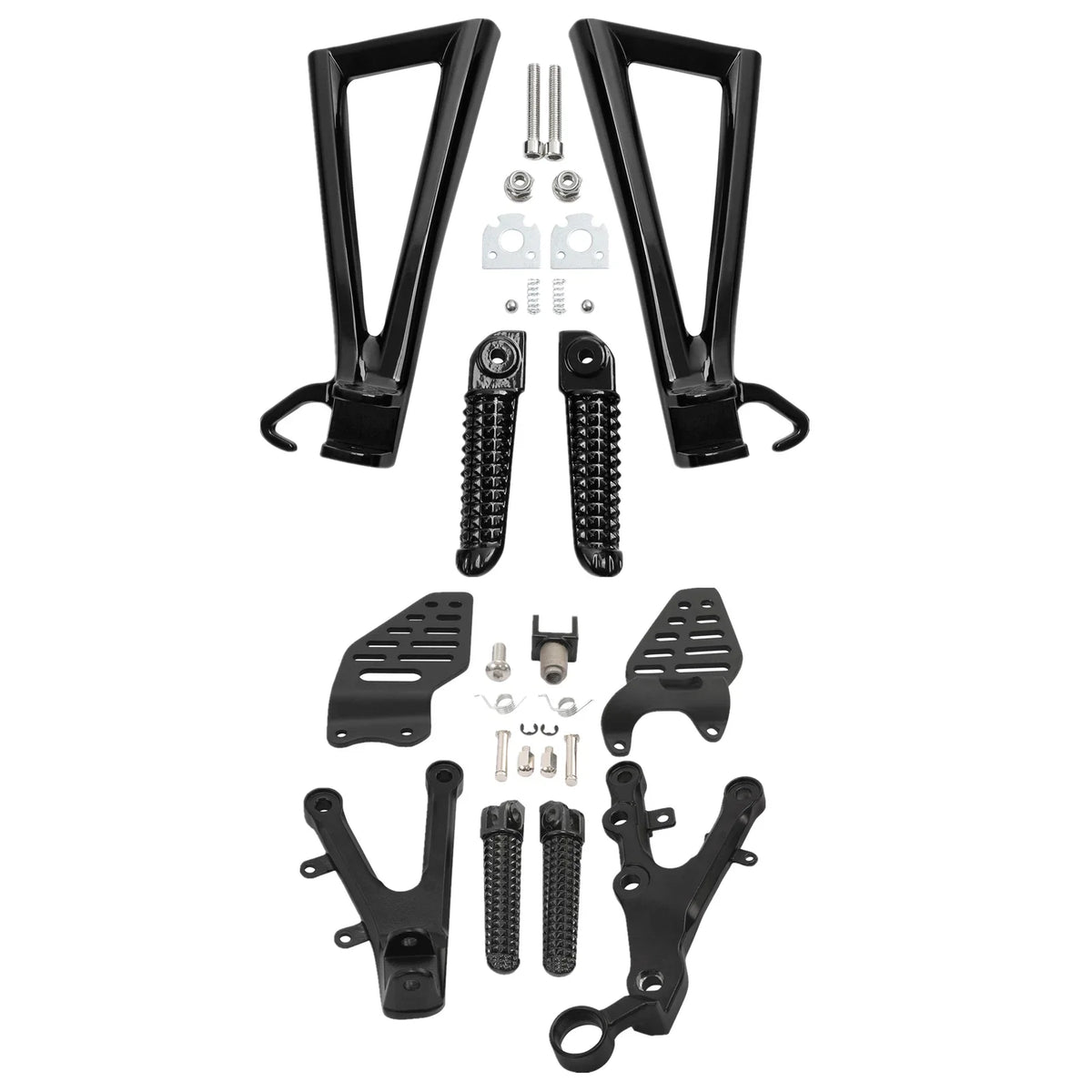 Bracket Mount Foot Pegs Footrest for Yamaha YZF R6 2006-2016