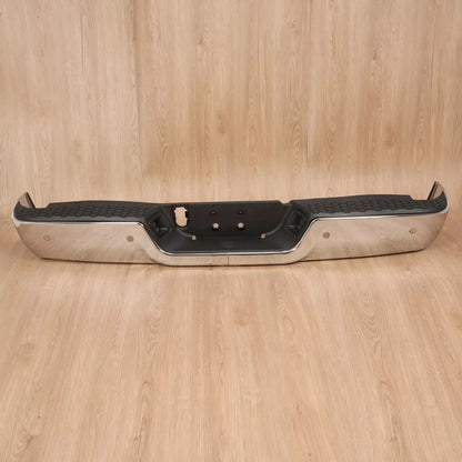 Rear Bumper Assembly with Sensor Holes Chrome for 2500 3500 (2013-2018)