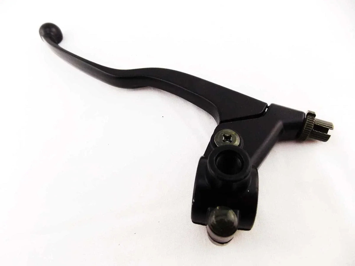 Black 7/8" Clutch Lever Assembly Bracket Compatible with Kawasaki
