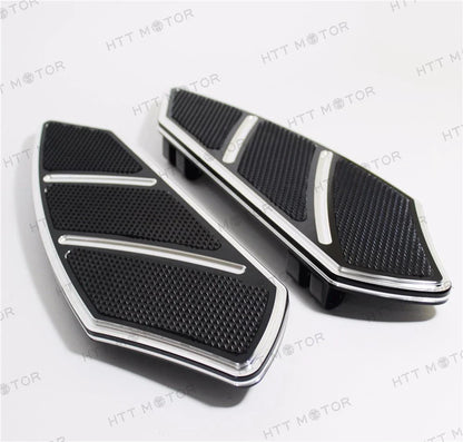 Black Front Footboard for Harley Softail Touring (1984–2015)