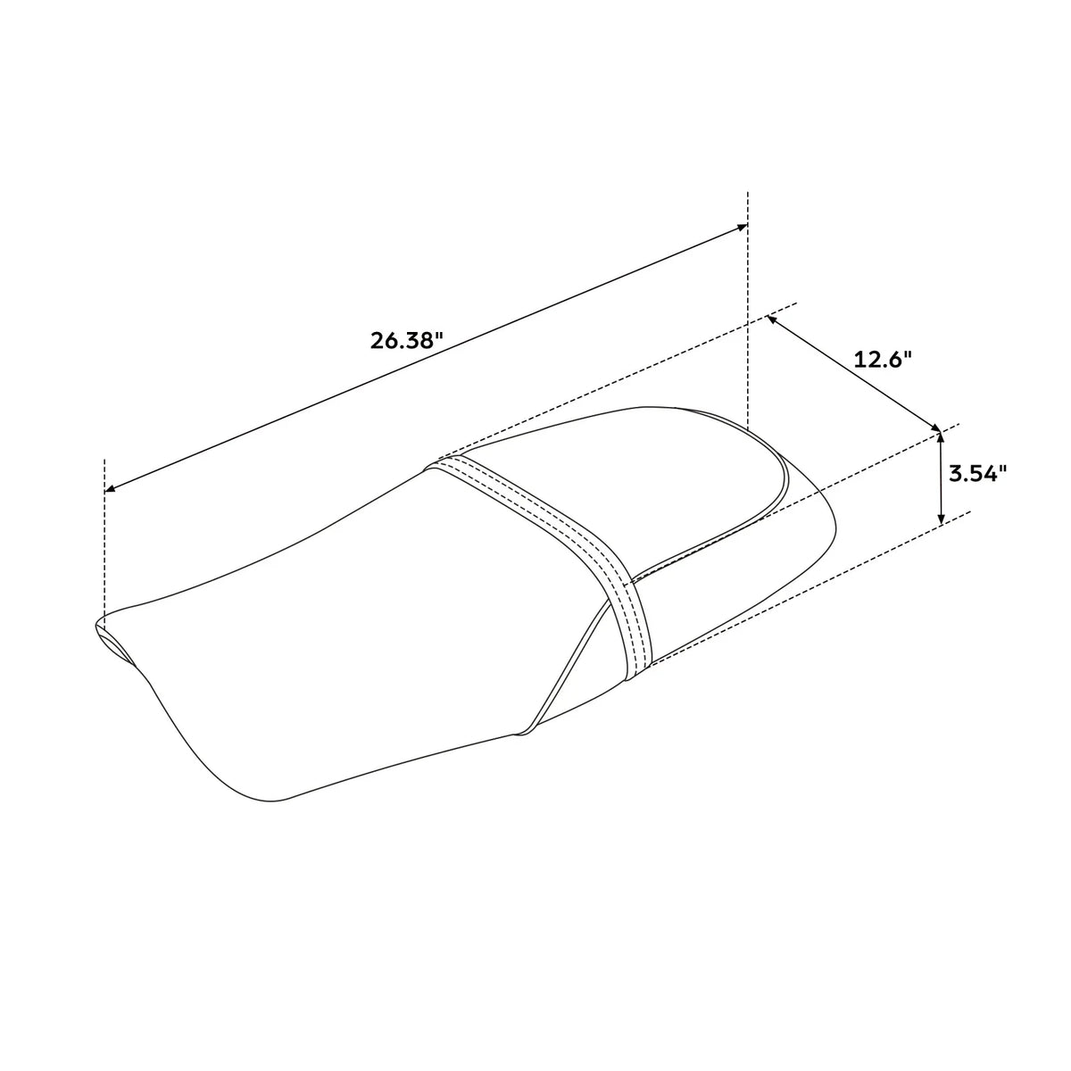 Black Seats for Honda CB1100 (2010-2024) - Driver & Passenger