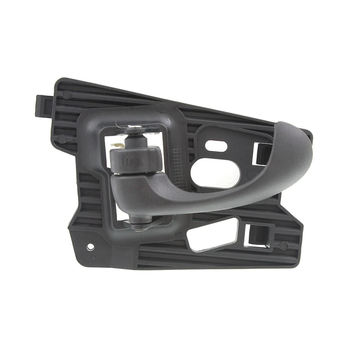 2X Door Handle Set for Chevrolet Malibu Sedan (1997–2005) Rear Textured Black