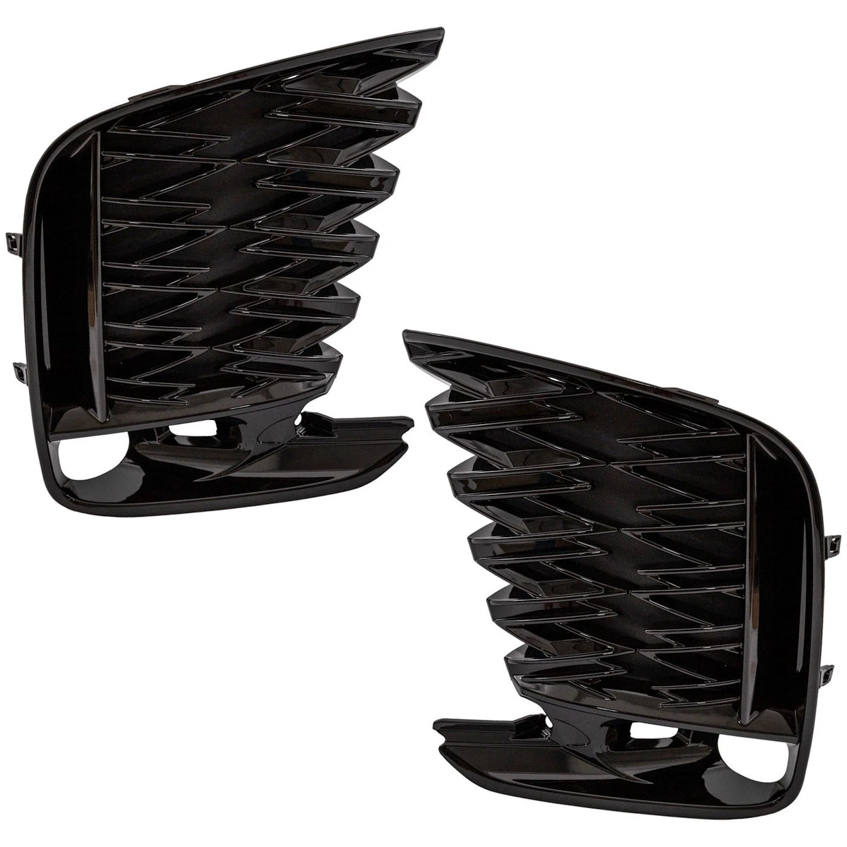 Set of 2 Bumper Face Bar Grilles for