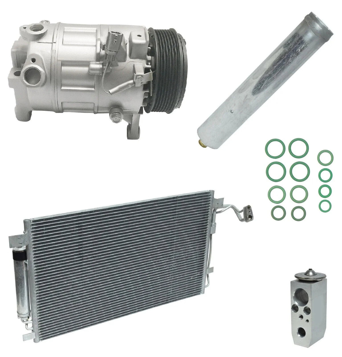 AC Compressor Kit With Condenser for Nissan Altima 3.5L (2011–2013)