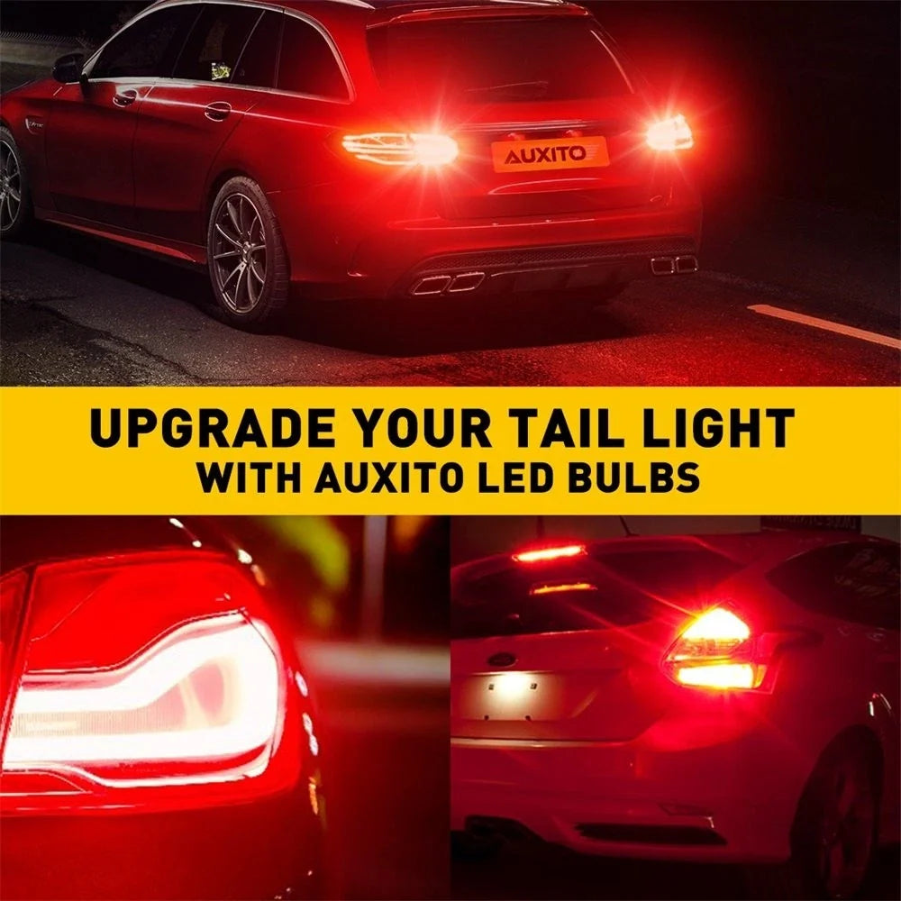 2X 1157 LED Brake Tail Stop Light Bulbs for