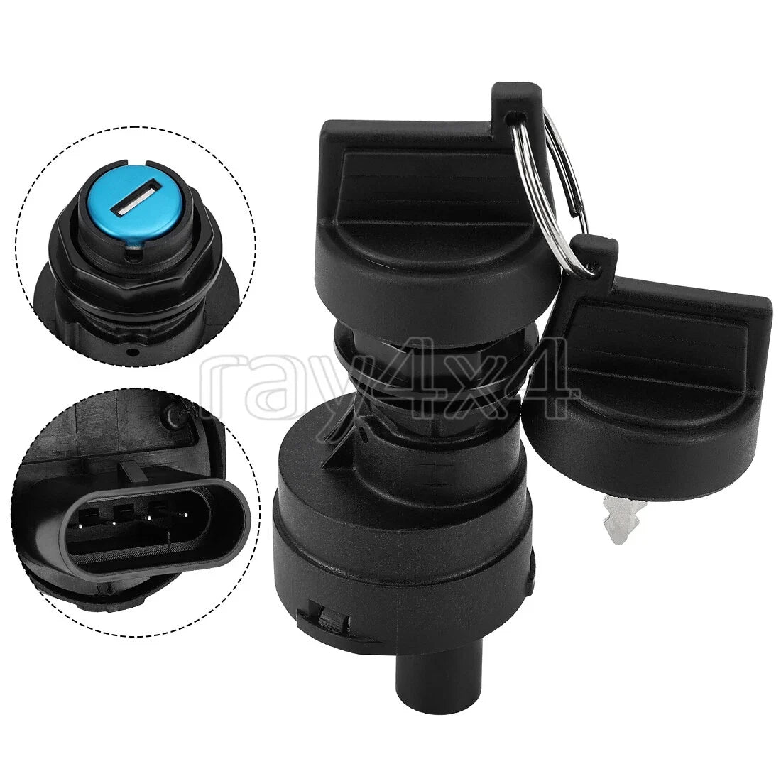 Ignition Key Switch 3-Position for Polaris Sportsman RZR 450 570 850 XP 1000