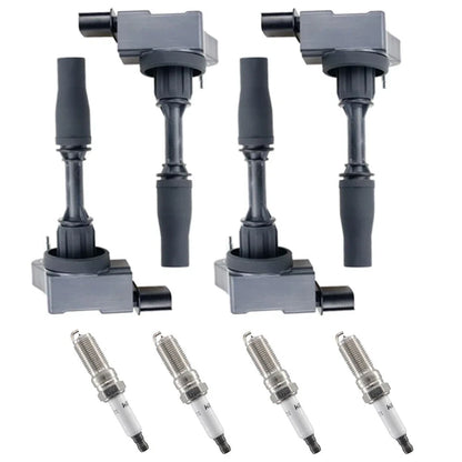 Ignition Coil Set and Iridium Spark Plugs for Buick Regal GMC 2.0 (2014-2017)