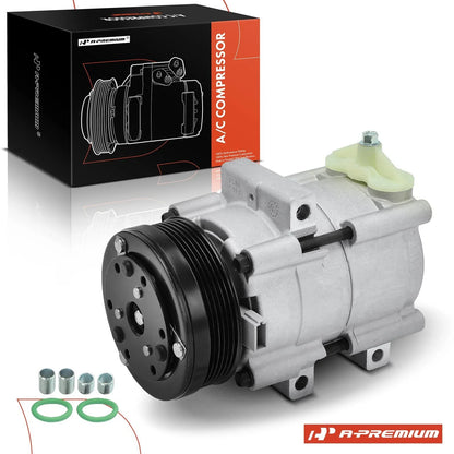 A/C Compressor with Clutch for Ford E-150 E-250 Econoline (1997–2001)