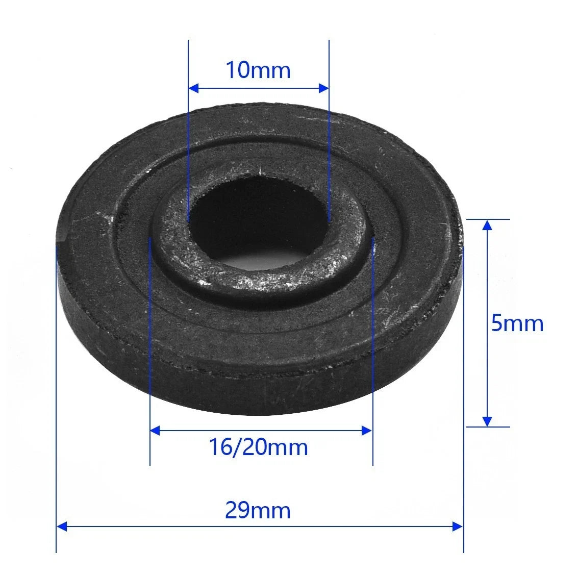 2X Stainless Steel Angle Grinder Nuts for 100 Type Angle Grinder